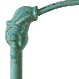 Distressed Turquoise, Vintage Iron Beds