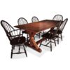 8ft-x-40-X-Base-Trestle-Table-with-Chairs-Hazelnut-Blackberry1