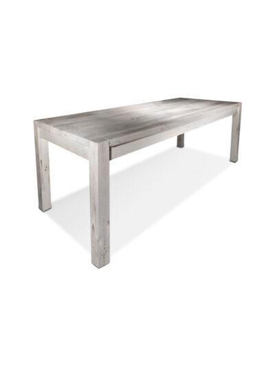 Parsons Leg Barn Wood Table, 8ft x 38W, Oak, Driftwood Wash