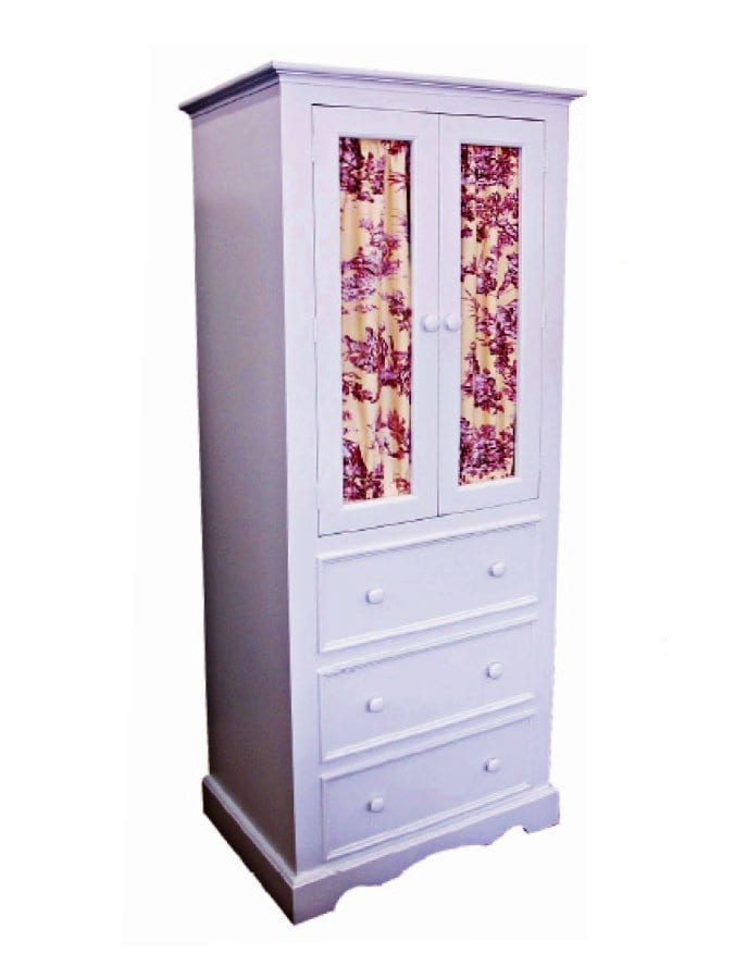 Cottage Furniture Styles | Carolina Small Classic Armoire