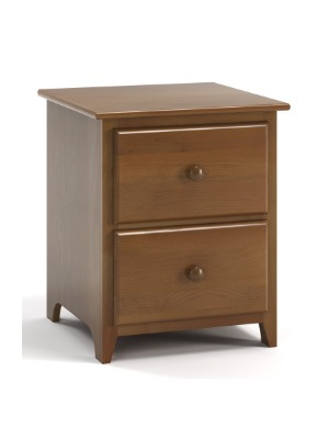 Colebrook Two Drawer Nightstand, Early American