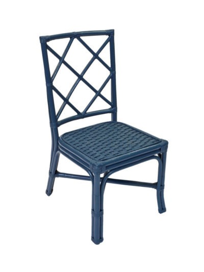 Cottage Wicker Rattan Side Chair