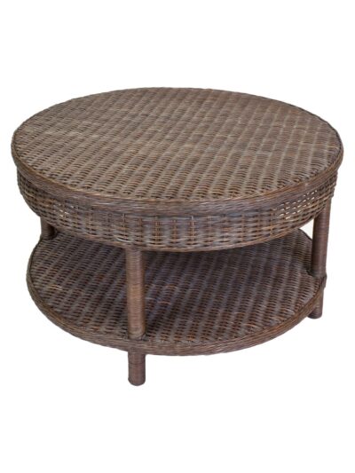 Wicker Round Coffee Table