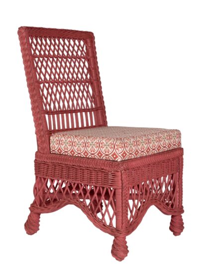 Porch Wicker Furniture, Easton Wicker Dining Side Chair
