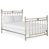 Vintage Iron Beds, Isabella Iron Bed, Queen, Custom Finish, Side View