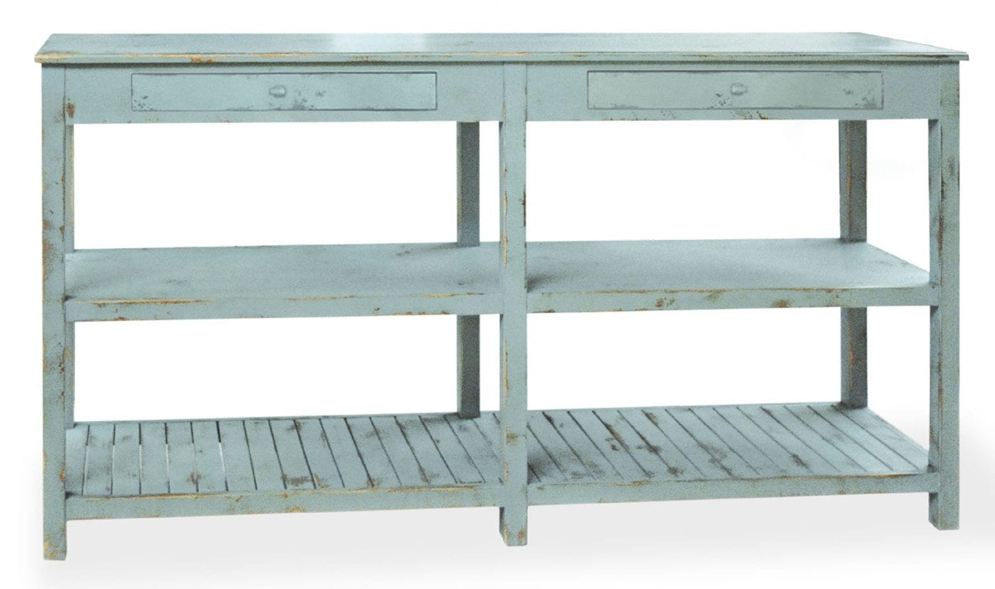 Farmhouse and Country Furniture Styles, Red Lake Console Table