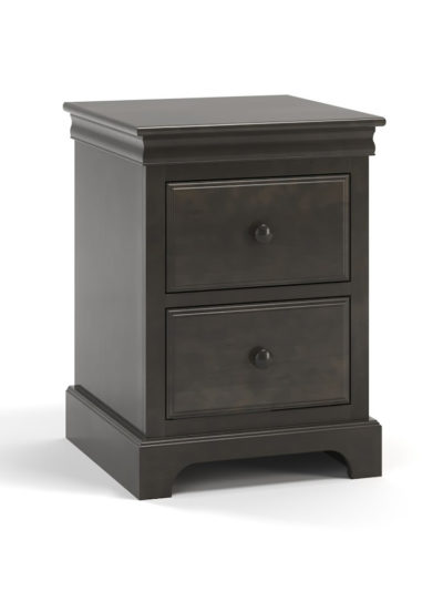 Rockford Two Drawer Nightstand, Driftwood